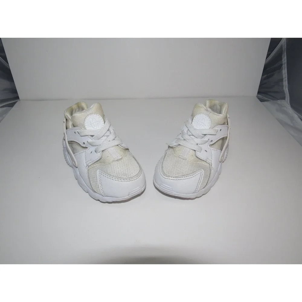 Nike Huarache Baby Sneakers White Size 6C Leather Mesh Comfort‎